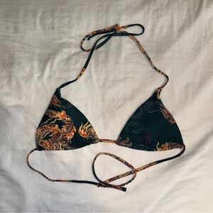 Dark Green Bikini top